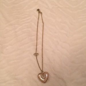Betsey Johnson Heart Necklace